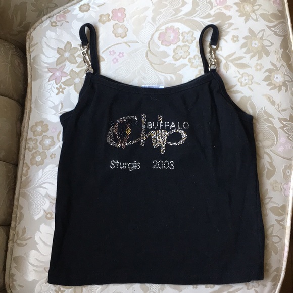 Studded Chainstral Crop Top - Picture 1 of 1